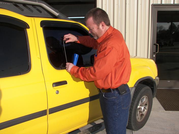 Did you get locked out of your vehicle? Curtis can help you get going with your day and quickly back into your car! 