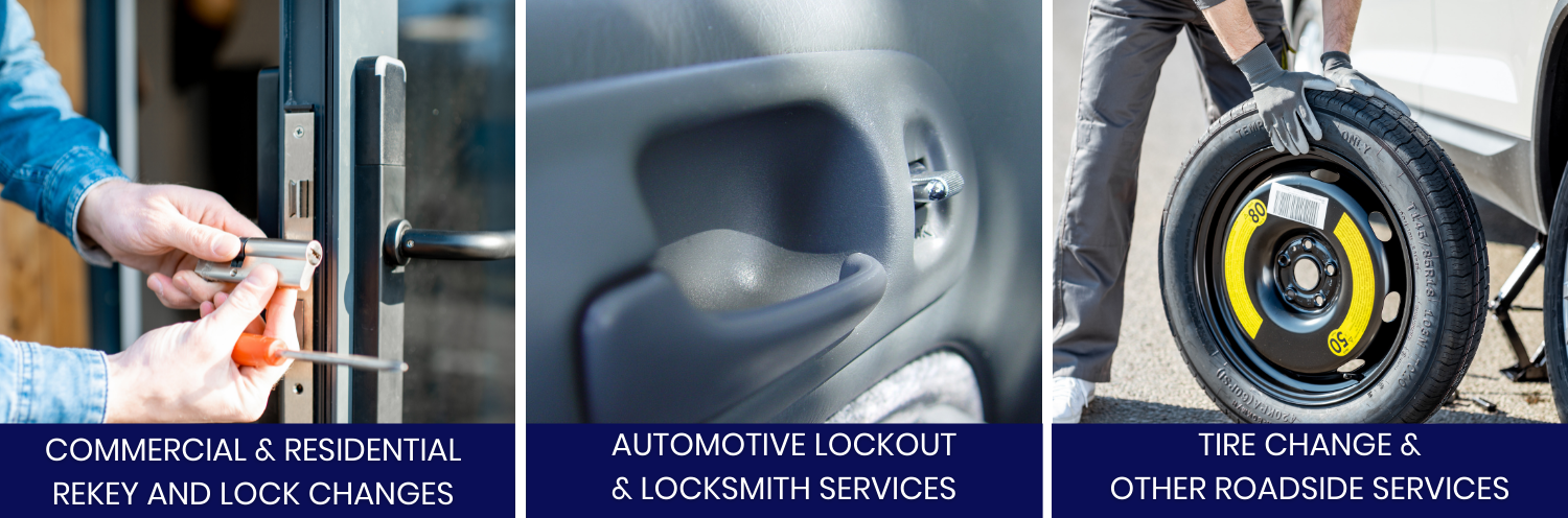 Locksmith, automotive, roadside assistance, 